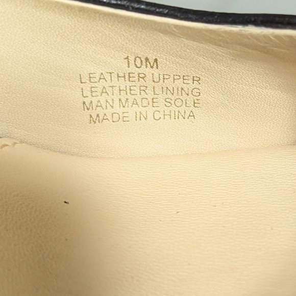 Studded Bow Black Leather Heels - Picture 14 of 16